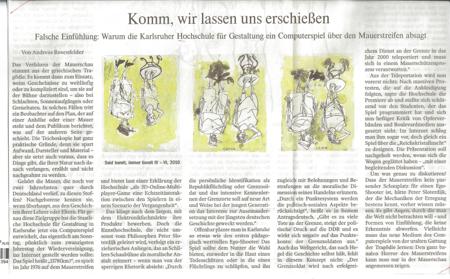 Presseausschnitt: welt